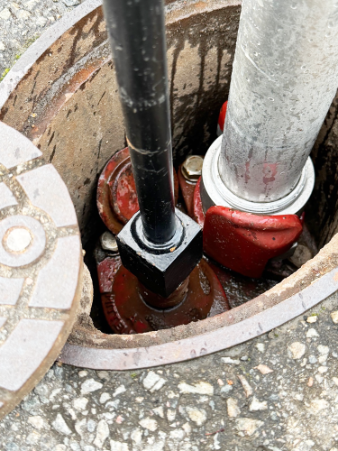 MBS-FIRE Hydrantenschlüssel Unterflurhydrantenschlüssel DIN 3223 C Feuerwehr Hydrant